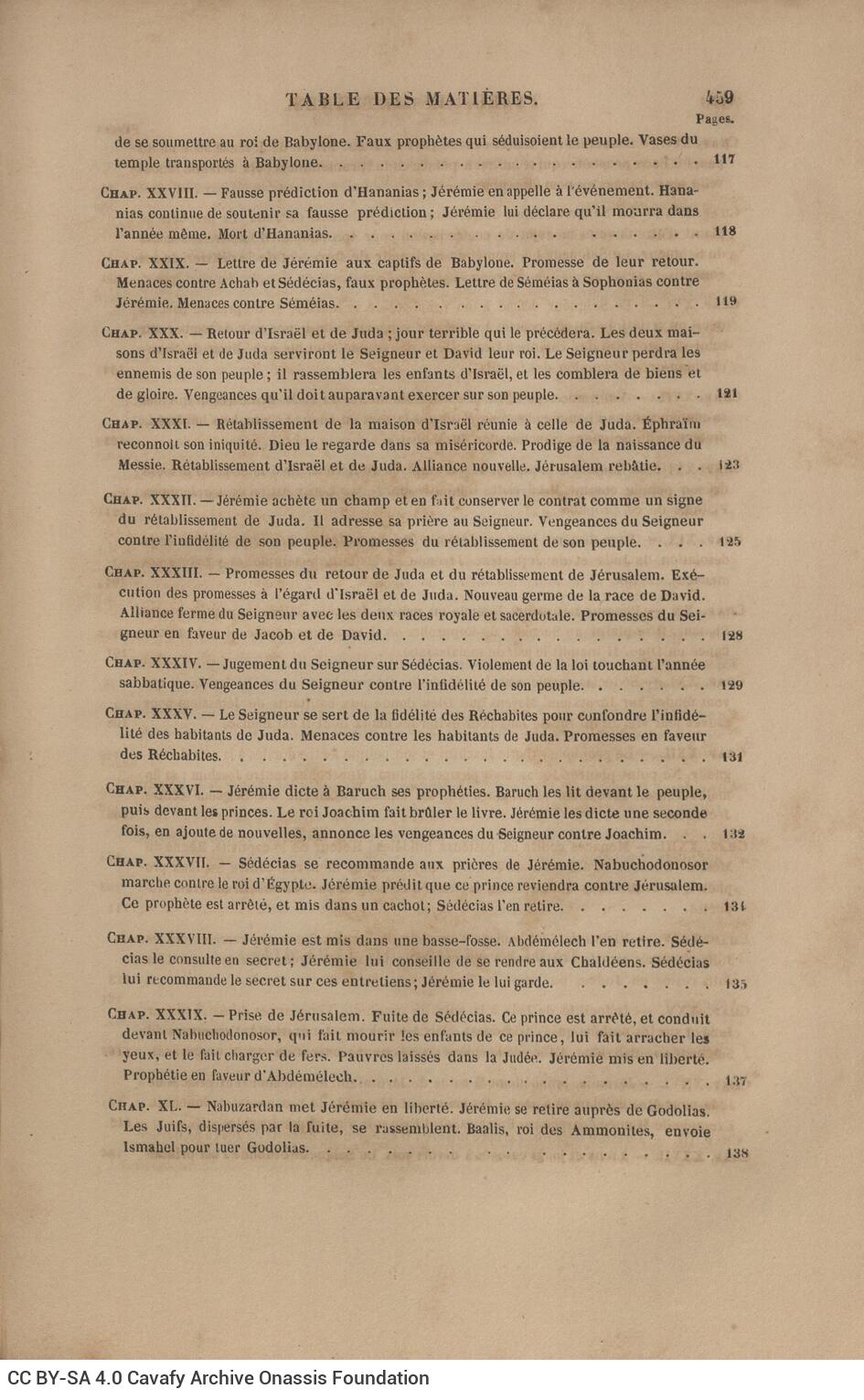 26 x 17 εκ. 10 σ. χ.α. + 523 σ. + 5 σ. χ.α., όπου στο φ. 2 κτητορική σφραγίδα CPC στο re